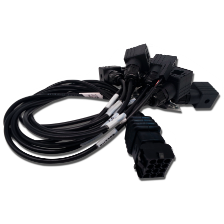 WIĄZKA PRZEWODÓW 7 WTYCZEK 12 PIN PANEL STERUJĄCY